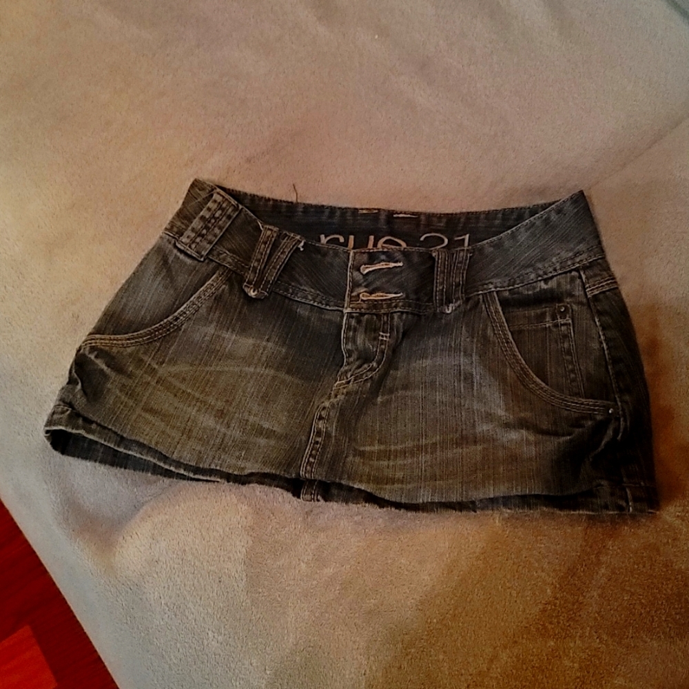 RUE21 Denim mini skirt